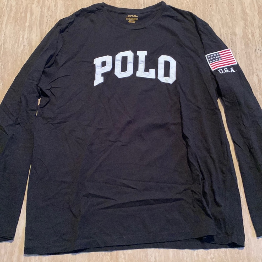 Polo Ralph Lauren - Navy LS Tee XL